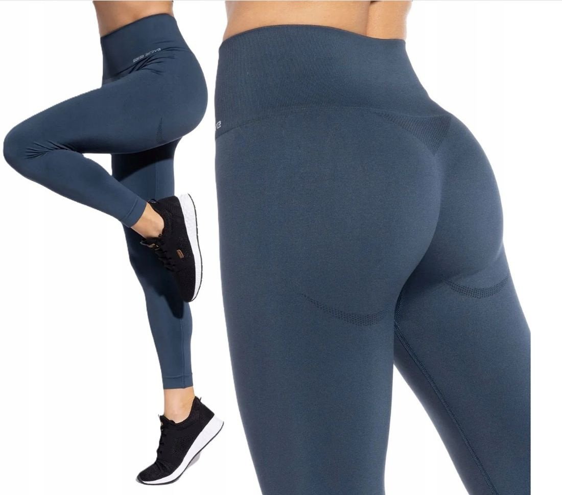 Damskie spodnie legginsy GATTA do biegania fitness r S