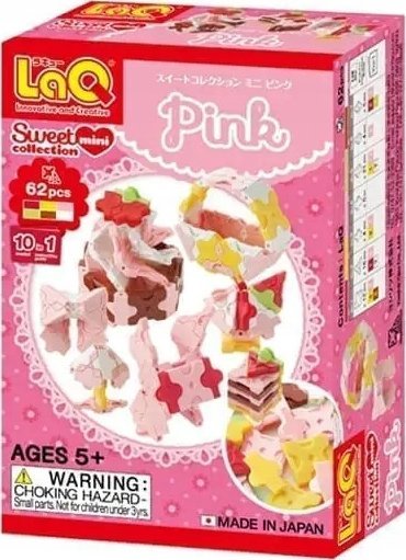 Klocki edukacyjne Mini Pink