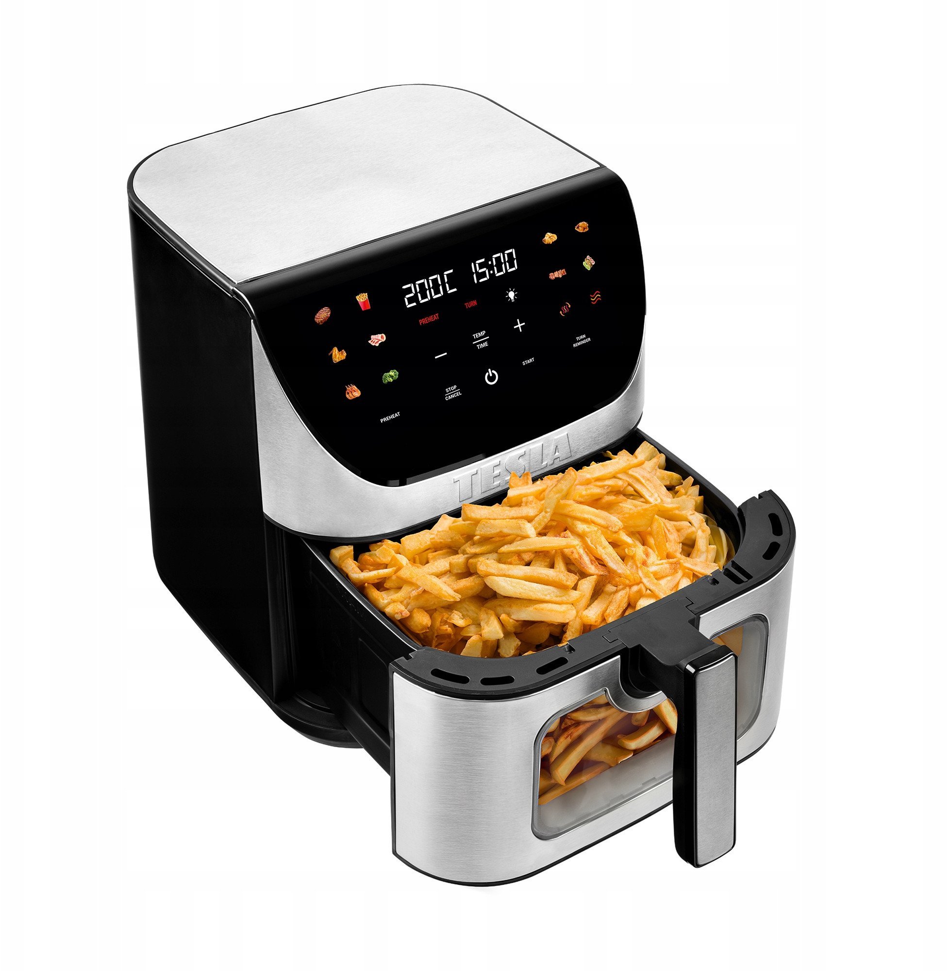 TESLA AirCook Q70 XXL WiFi Pro - Wielofunkcyjna beztłuszczowa frytkownica