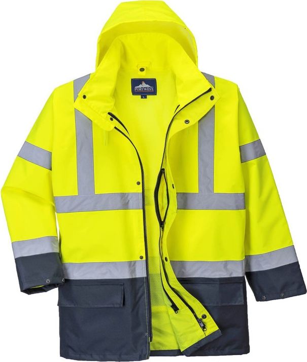 Unimet KURTKA OSTRZEGAWCZA OCIEPLANA S766YNR HI-VIS 5W1 M