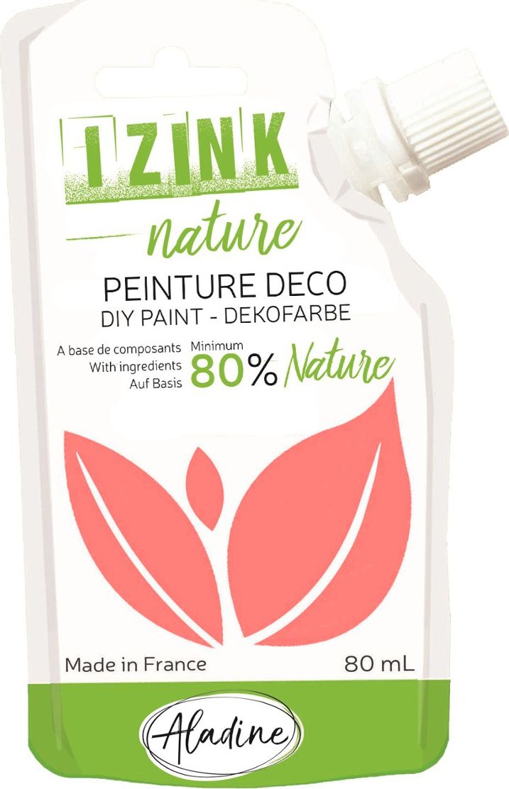 Aladine Farba naturalna Koralowa 80 ml