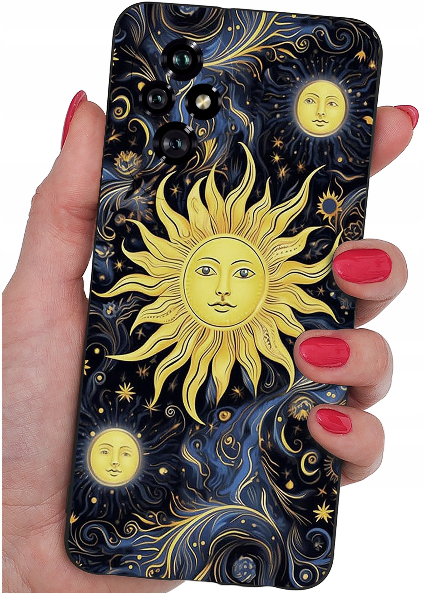 ETUI do Honor 200 5G | WZORY | SILIKONOWE MATT CASE + SZKŁO 9H