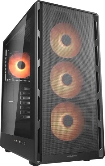 COUGAR AIRFACE PURE PRO PC Case, Mid Tower, Black
