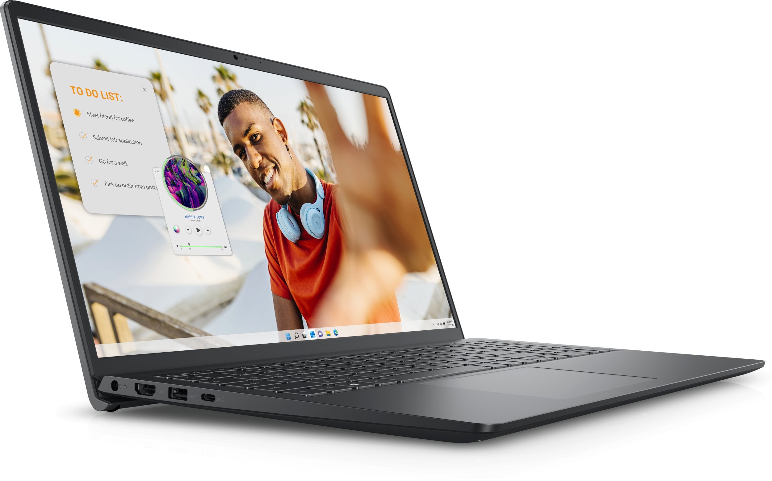 DELL Inspiron 3535, AMD Ryzen™ 5, 2 GHz, 39.6 cm (15.6"), 1920 x 1080 pixels, 16 GB, 512 GB
