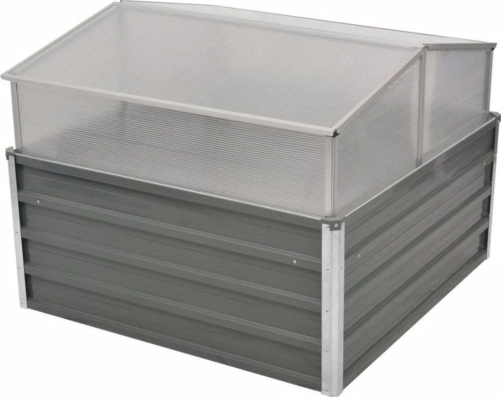 vidaXL Miniszklarenka 100 cm x 100 cm x 85 cm (42406)