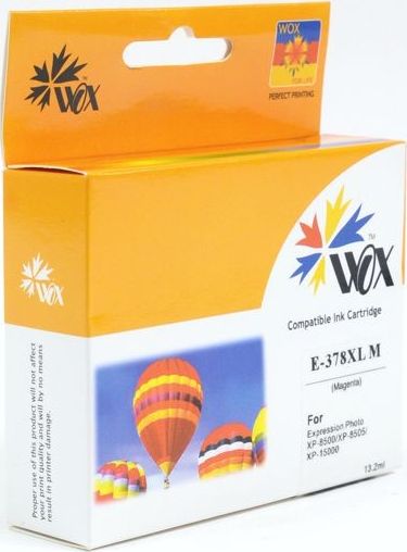 Tusz Wox Tusz Wox Magenta EPSON 378XL zamiennik C13T37934010 (C13T37834010 )