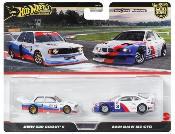 Hot Wheels 2-pak Samochodziki Premium JBK99