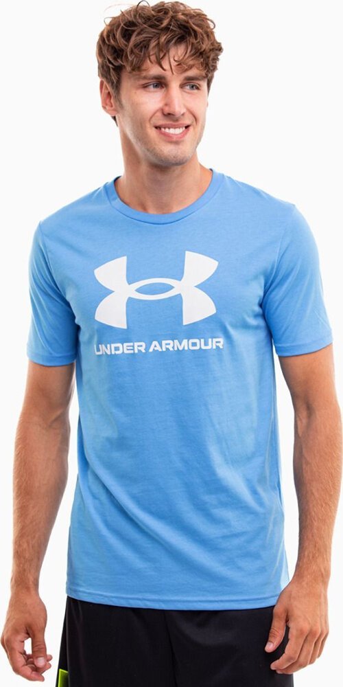 Under Armour Koszulka męska Under Armour Sportstyle Logo niebieska 1382911 444 L