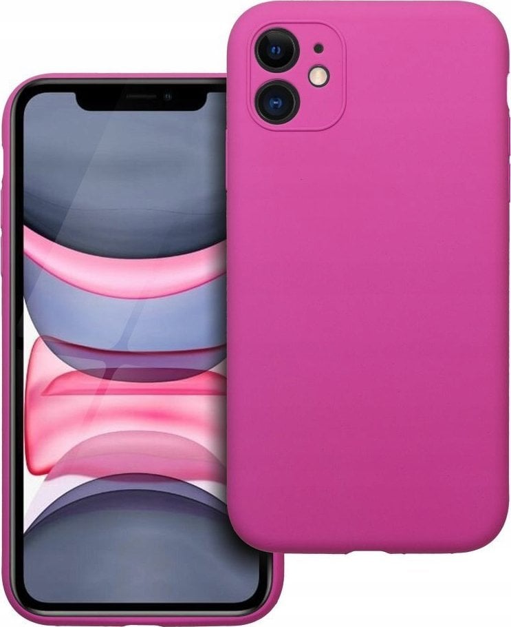 OEM Futerał SILICONE 2mm do IPHONE 11 róż