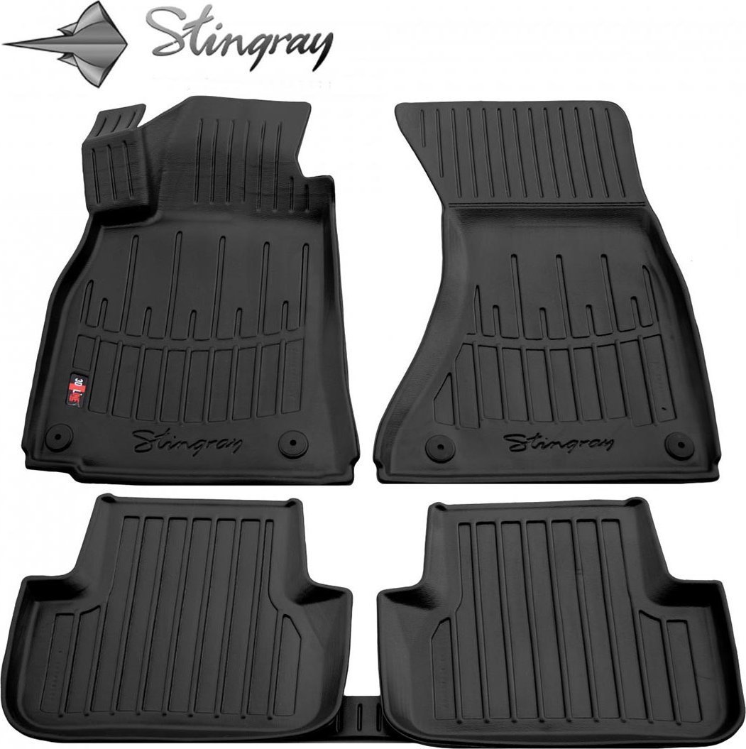 Kilimėliai 3D AUDI A4 B8 2007-2015, 5 vnt. black /5030045