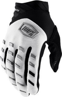 100% Rękawiczki 100% AIRMATIC Glove white roz. L (długość dłoni 193-200 mm) (NEW)