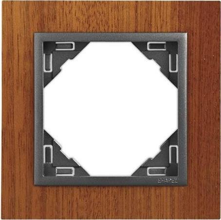 Efapel EFAPEL ARBORE RAMKA 1-KROTNA MAHOŃ GRAFIT 90910 TMS