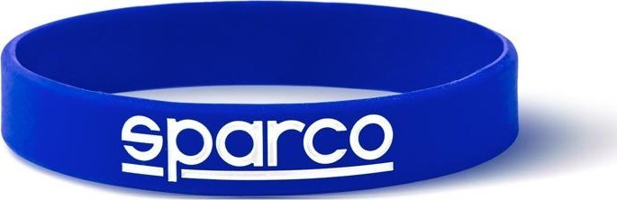 Sparco Opaska silikonowa LOGO Sparco niebieska