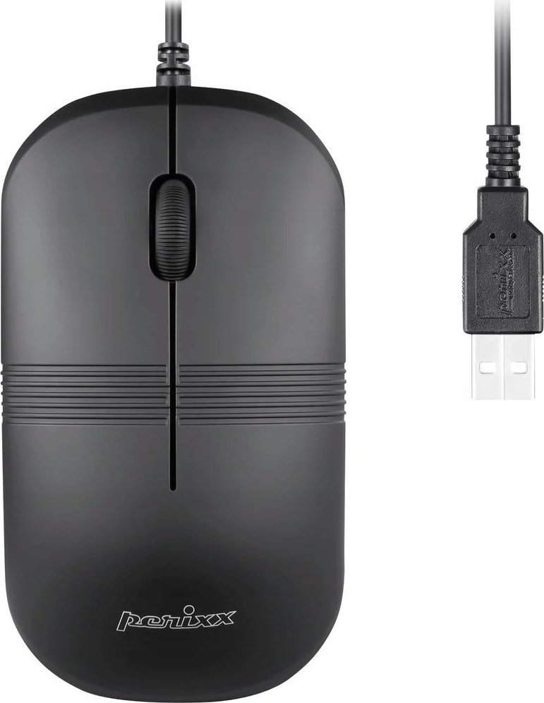 Mysz Perixx Perixx PERIMICE-503 B, waterproof mouse, USB wired, black