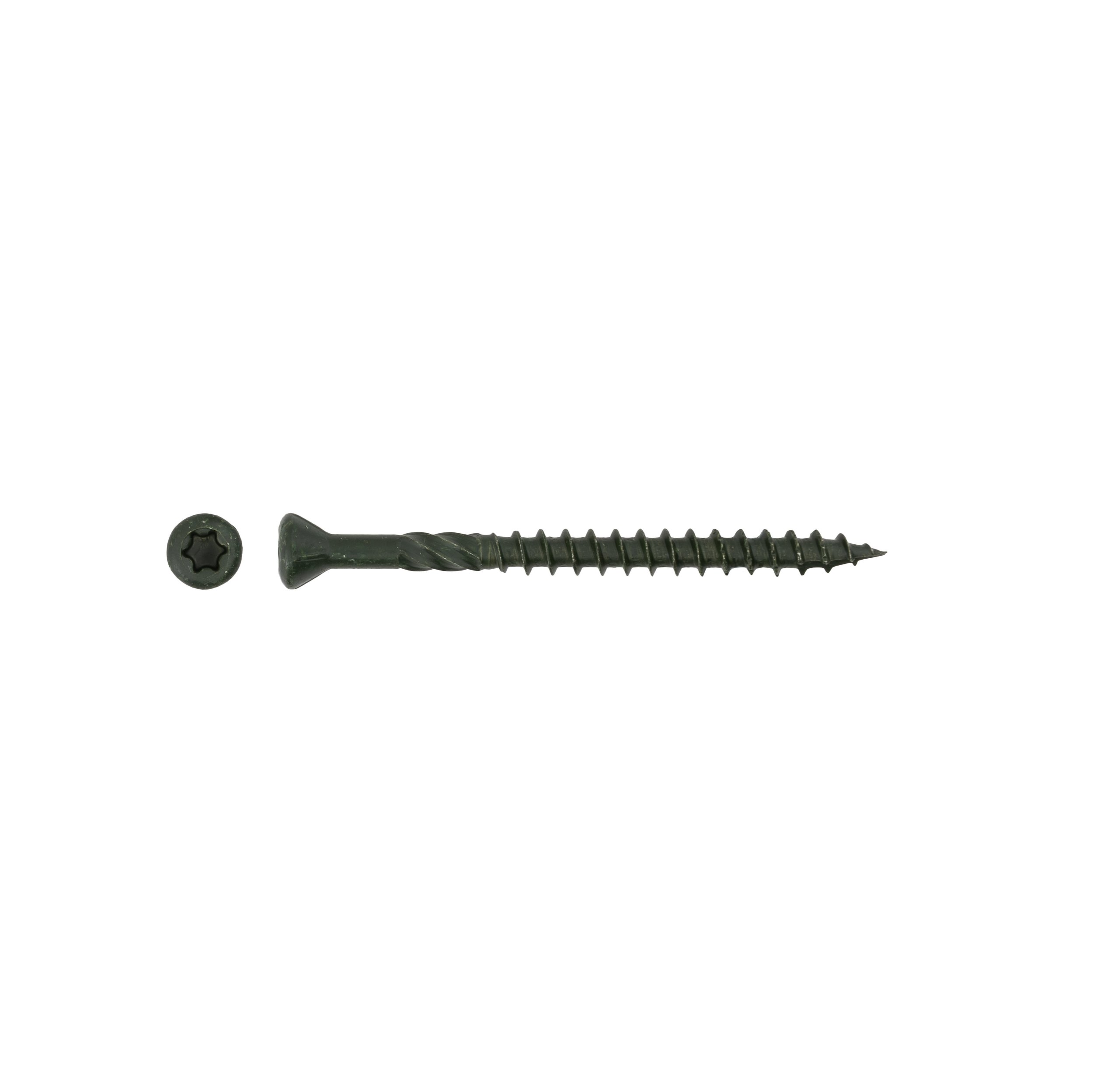 TERRACE SCREW T20 4.2X55 GREEN (200)