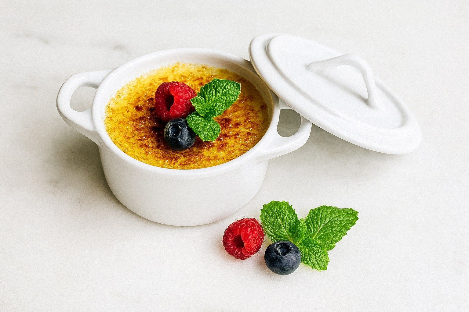 Naczynie do zapiekania 160 ml z pokrywką Creme Brulee