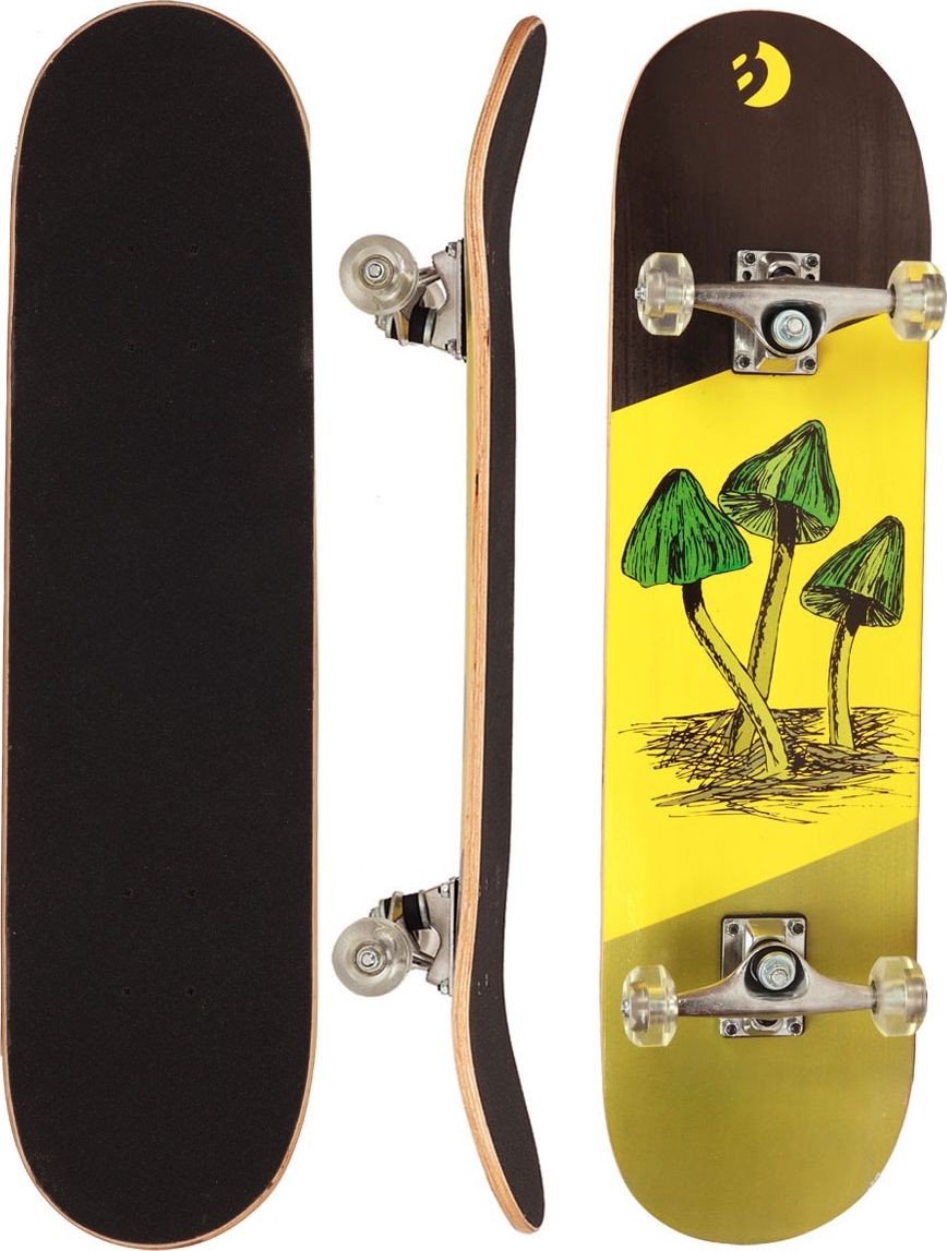 Deskorolka Best Sporting Deskorolka drewniana mushrooms