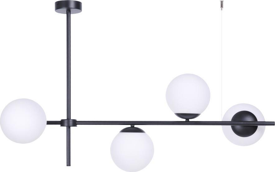Lampa wisząca Kaja Nowoczesna lampa wisząca VUELTA K-4736 molekularny zwis czarny