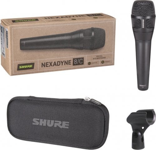 Mikrofon Shure Shure NXN8/C - Mikrofon dynamiczny Nexadyne Kardioidalny ze złączem XLR czarny