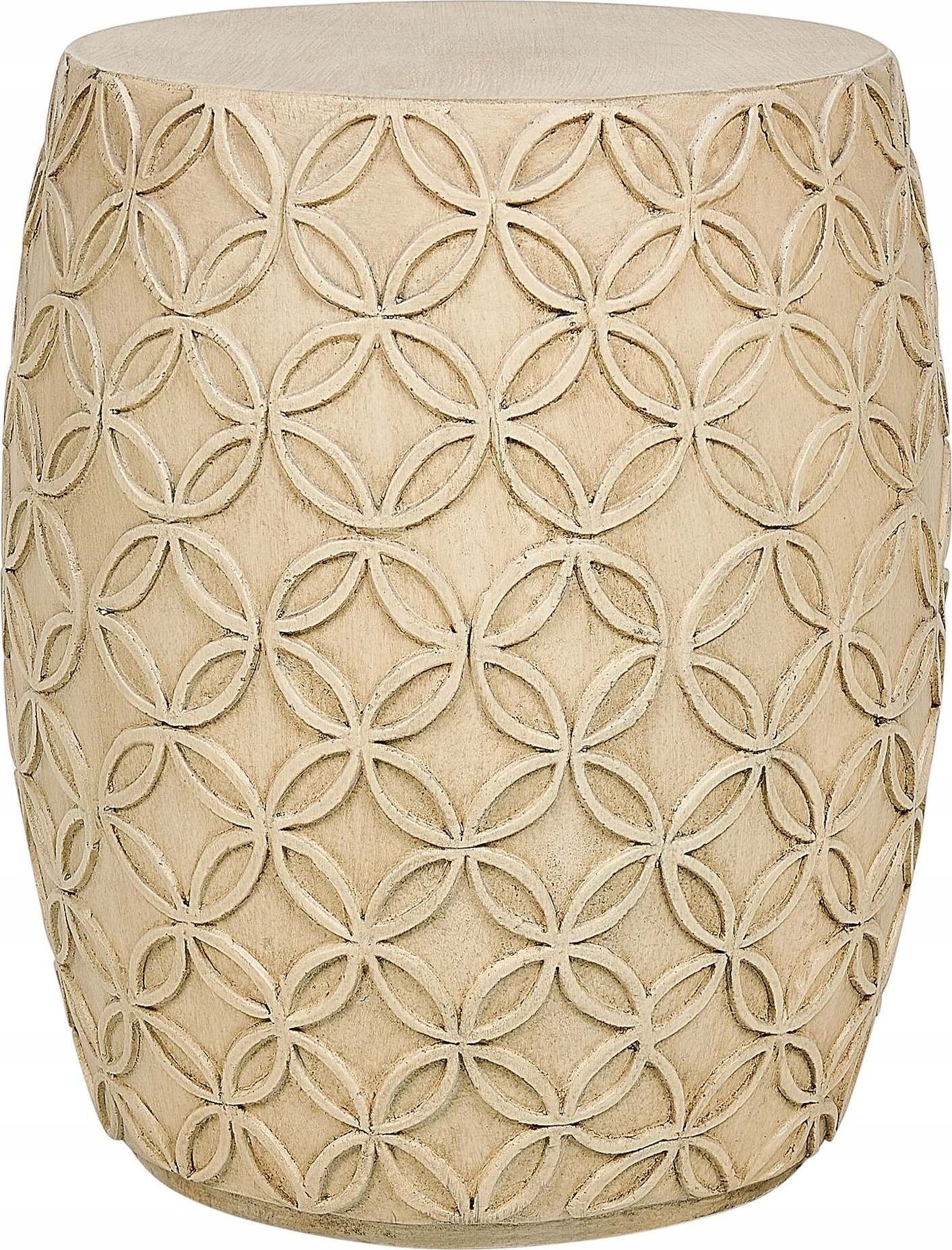 Beliani Stolik pomocniczy jasnobeżowy ZOGNO