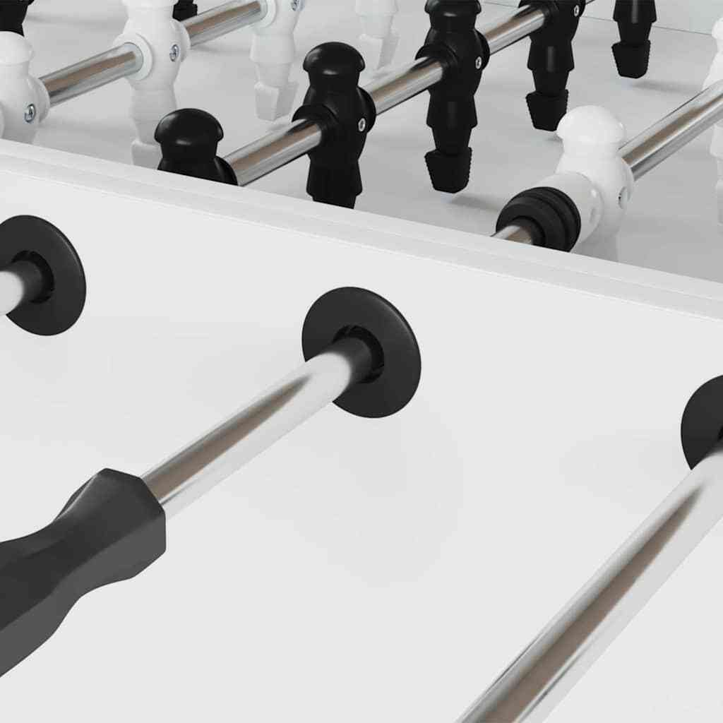 vidaXL Zatrzaski do Stołu Piłkarskiego 10 pcs Biały 3 x 3 x 2 cm HIPS