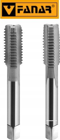 Fanar KOMPLET GWINTOWNIKÓW DIN-352/2 M9 ISO2 HSS FANAR