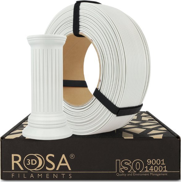 ROSA3D Filament Refill PET-G Structure HS 1,75mm Light Gray 1kg