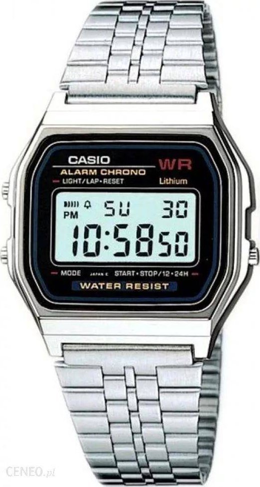 Zegarek Casio Zegarek CASIO A159W-N1DF Unisex
