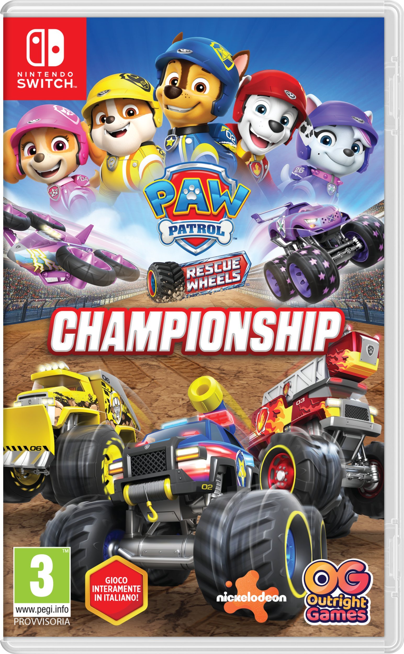 Paw Patrol: Rescue Wheels Championship (Switch)