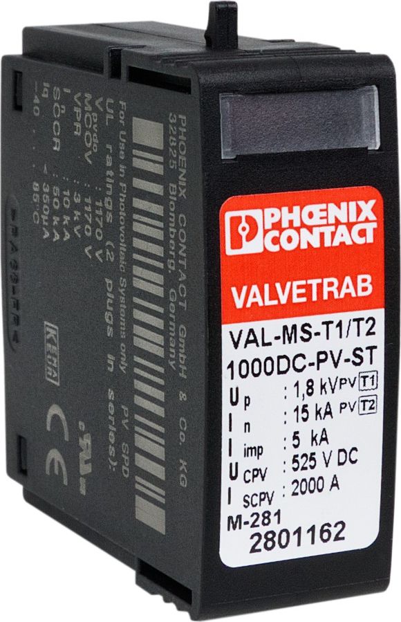 Phoenix Contact Ogranicznik przepięć Wtyk z ochroną przed przepięciami T1 T2 2801162 Phoenix Contact 4310