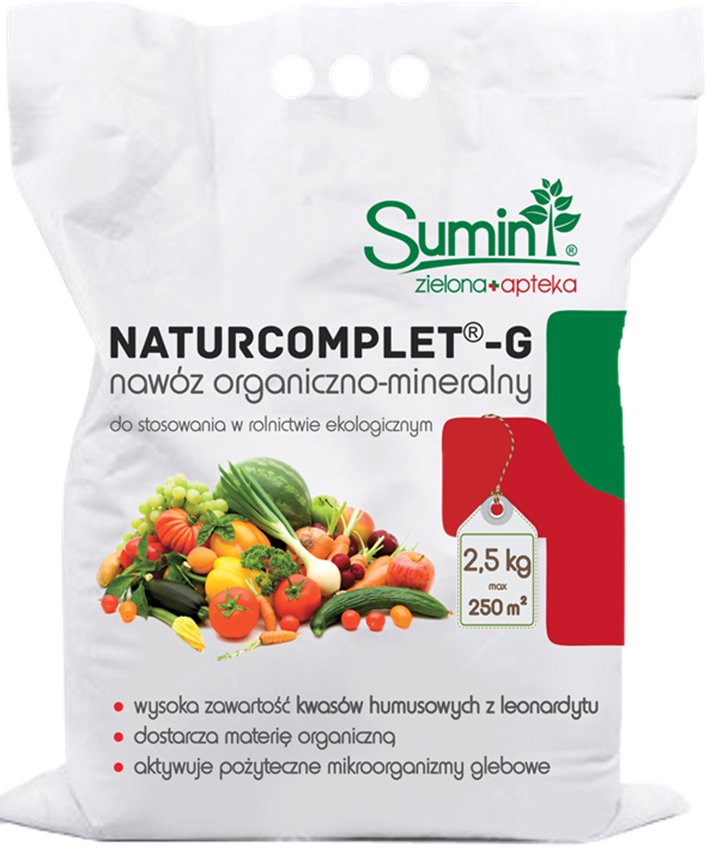 Naturcomplet-G nawóz organiczno- mineralny 2,5 kg - Sumin