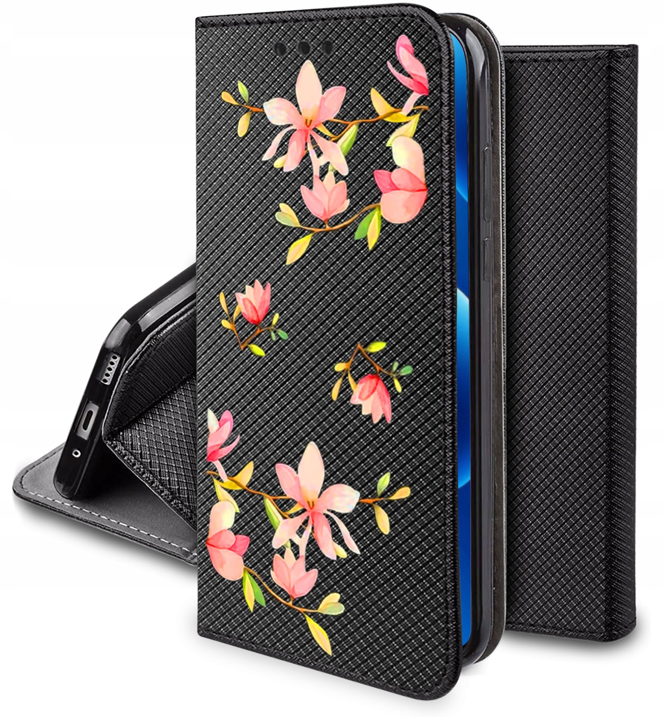 Etui do Motorola Edge 60 | 60 Fusion MAGNET WZORY CASE PORTFEL