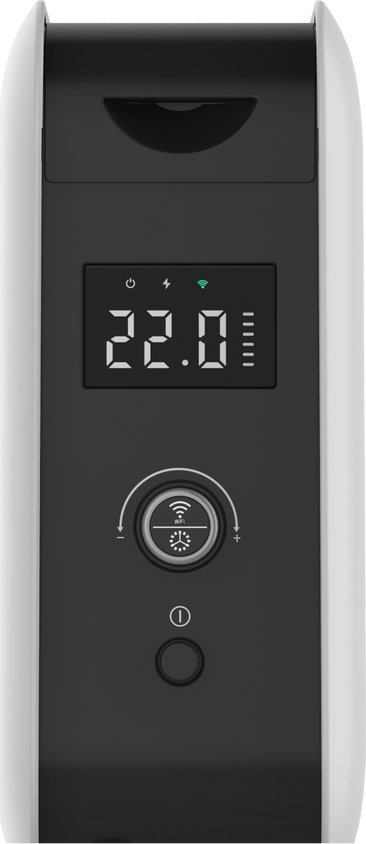 Grzejnik Mill Mill | Portable Heater | CO1500MAXWIFI3 | Convection Heater | 1500 W | Suitable for rooms iki 14-18 m² | Baltas | IPX4