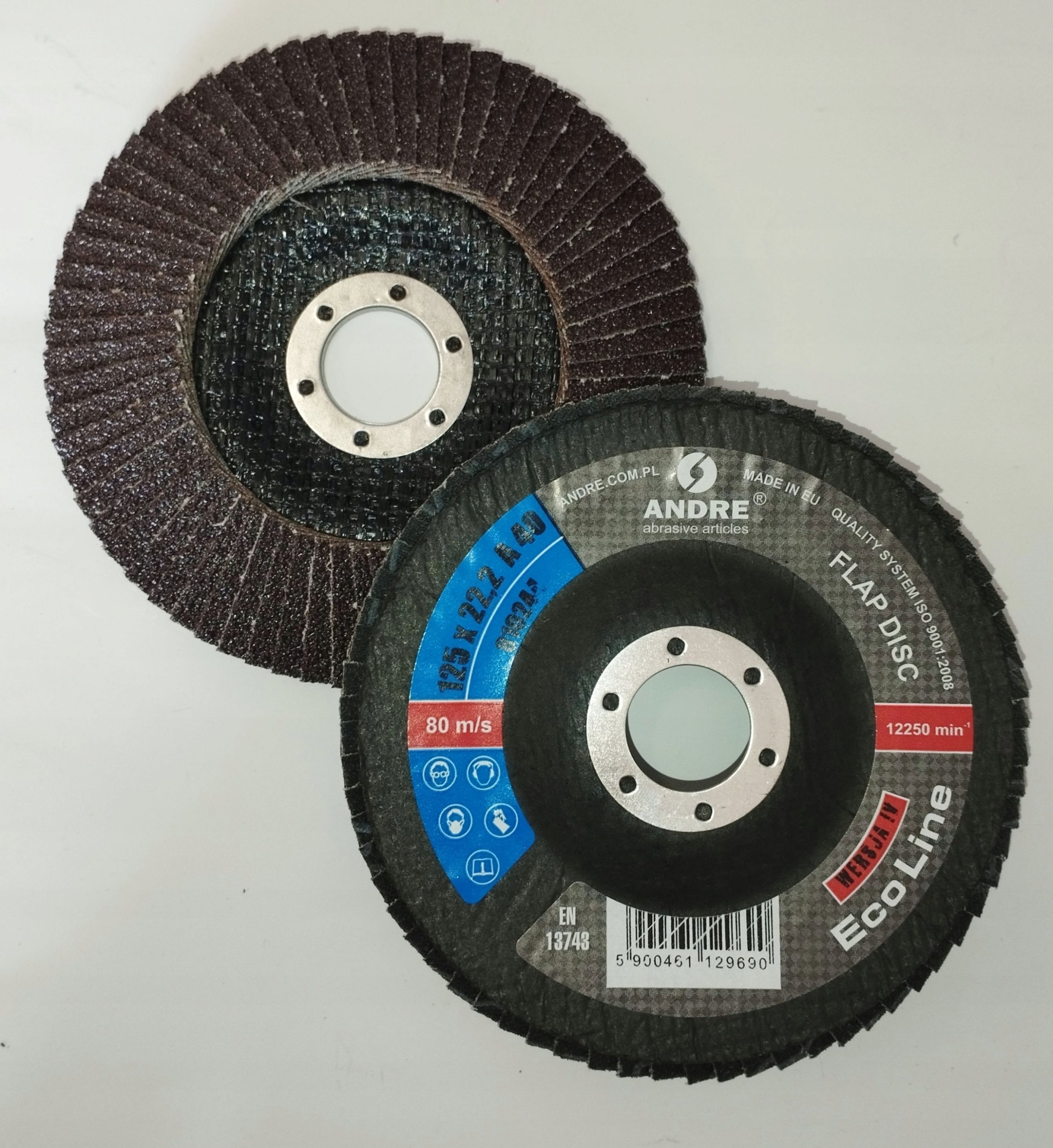 Andre ANDRE ŚCIERNICA LISTKOWA 125mm P40 ECO LINE* WERSJA IV