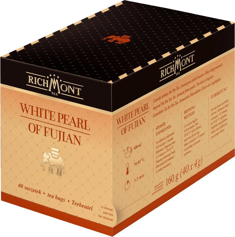 Richmont Herbata Richmont White Pearl of Fujian 40 saszetek