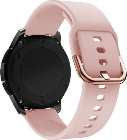 Hurtel Silicone Strap TYS opaska do smartwatcha zegarka uniwersalna 20mm różowy