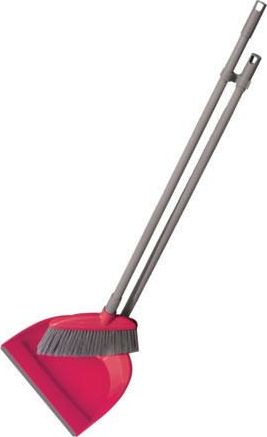 Staples YORK Zmiotka z szufelką "leń" z gumą