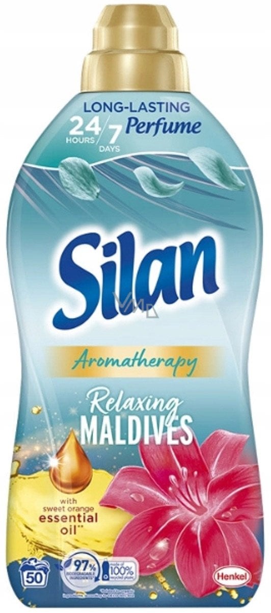 Silan Aromatherapy Relaxing Maledives Płyn do płukania, 1100 ml
