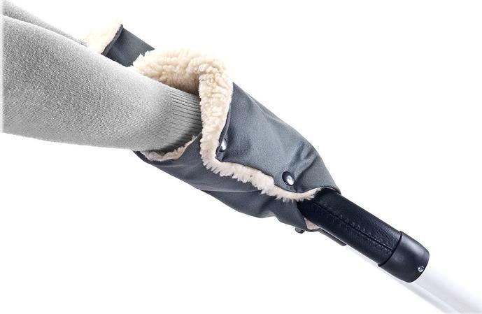 Sensillo RĘKAWICZKA/MUFKA DO WÓZKA - GRAPHITE