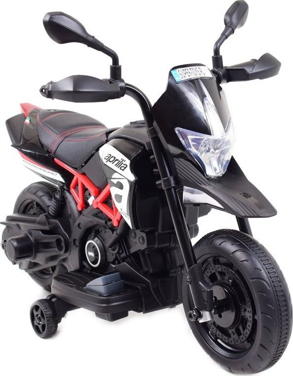 Import SUPER-TOYS ORYGINALNA PIERWSZA APRILIA DORSODURO 900 NA AKUMULATOR/A017