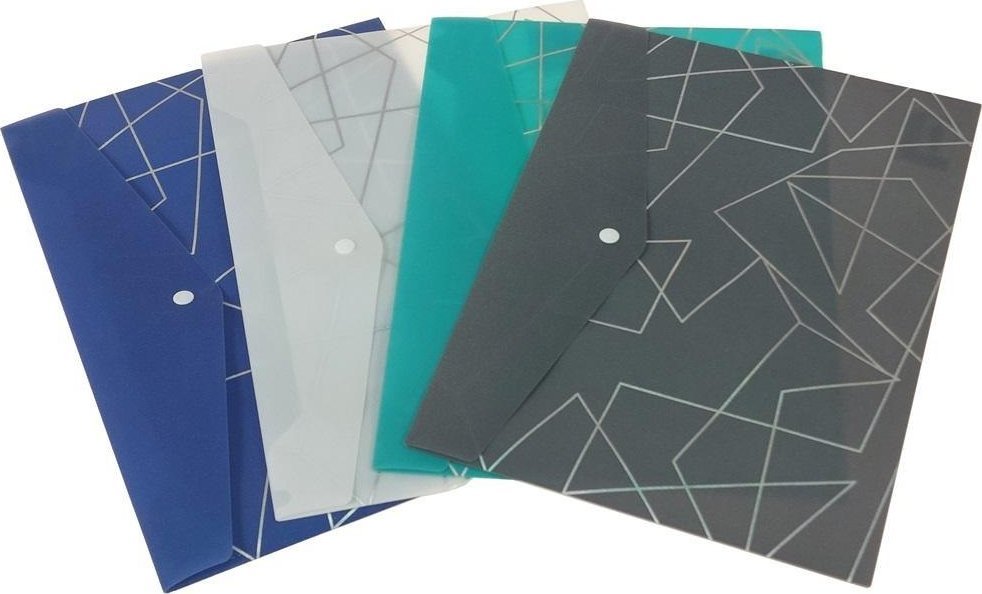 Teczka A4 plastikowa zapinana nitem (12szt)