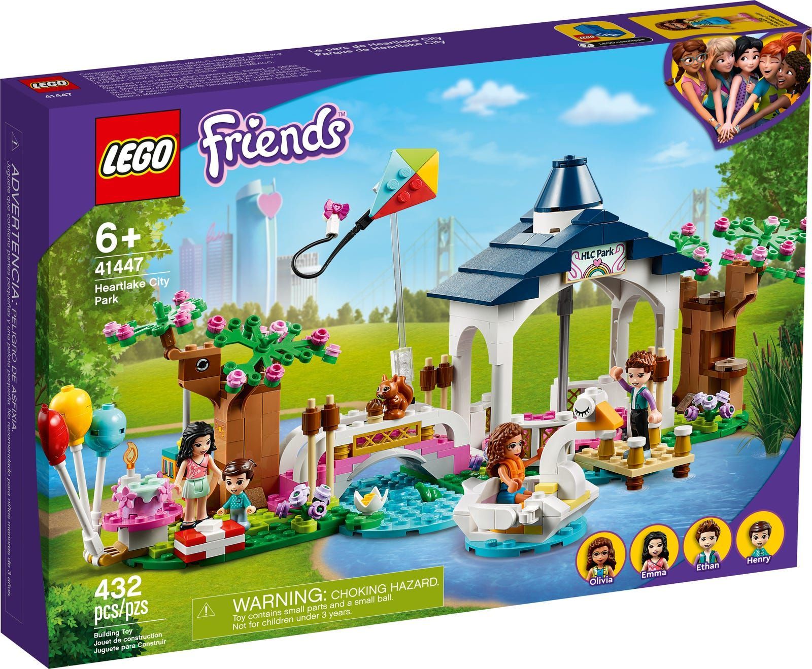 LEGO Friends Park w Heartlake City (41447)