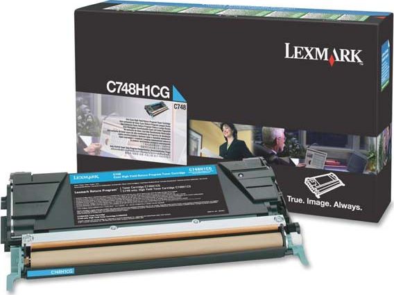 Toner Lexmark C736H1CG Cyan Oryginał (0C736H1CG)