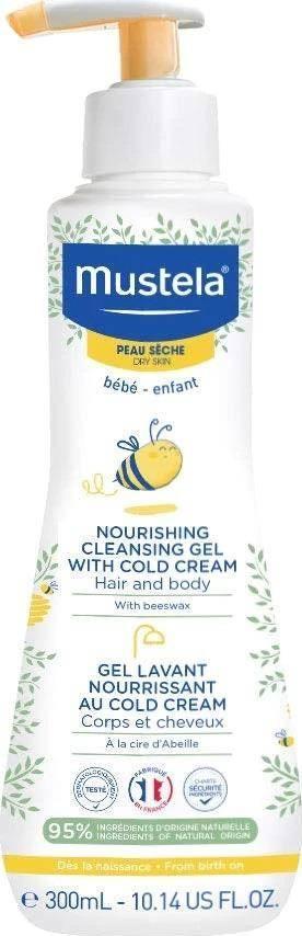 Mustela MUSTELA_Nourishing Cleasning Gel With Cold Cream odżywczy żel do mycia do suchej skóry 300ml