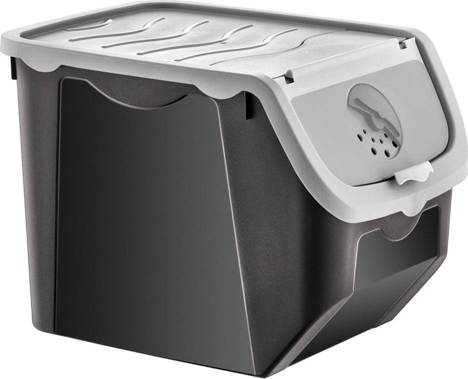 Orion Pojemnik na warzywa i owoce, czarny 12 l