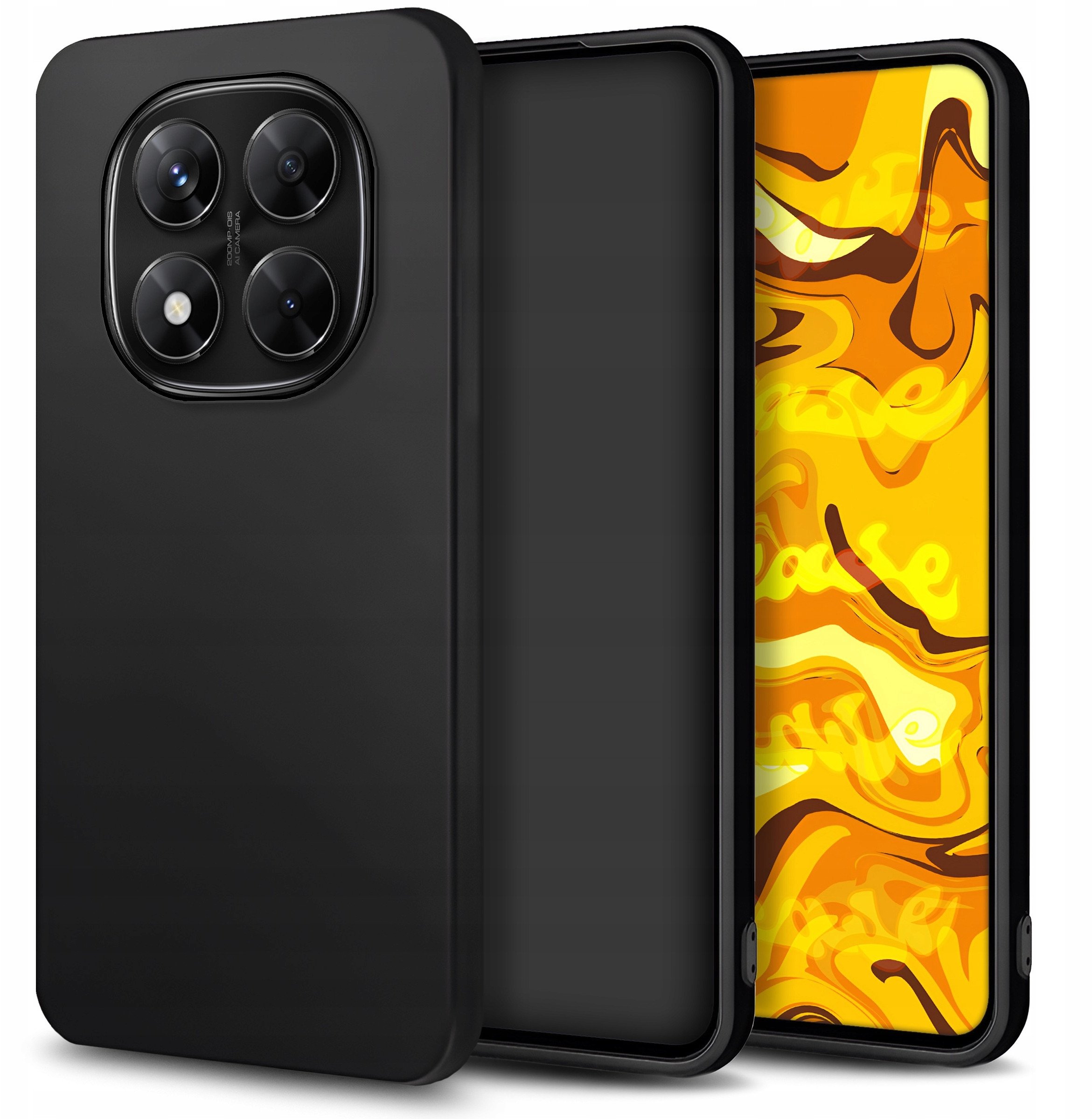 Etui do Xiaomi Redmi Note 14 Pro 5G / 14 Pro Plus 5G (Czarne, Matowe, Slim)