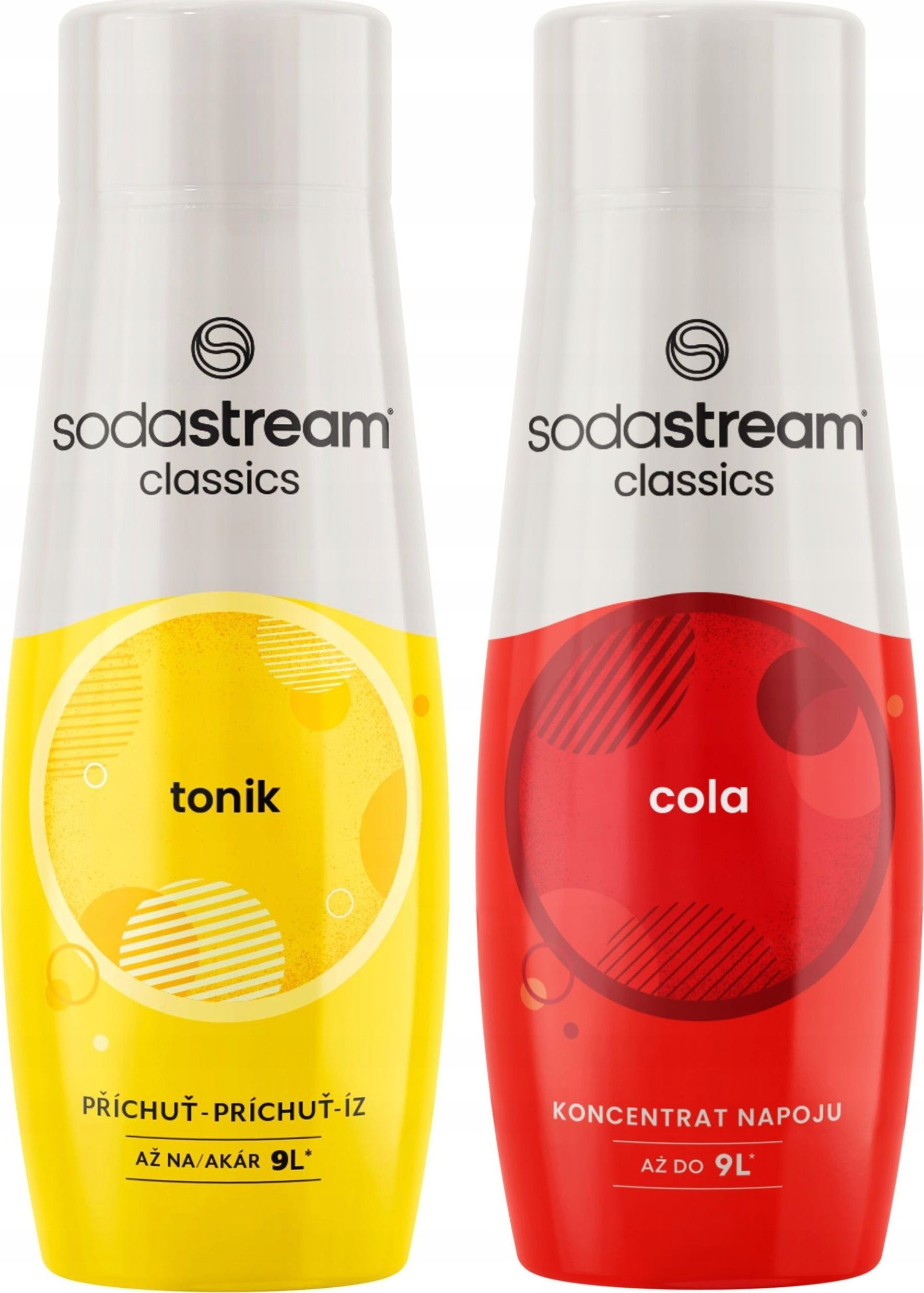 2x Syrop SODASTREAM TONIC TONIK + COLA Koncentrat Sok do Wody Saturatora