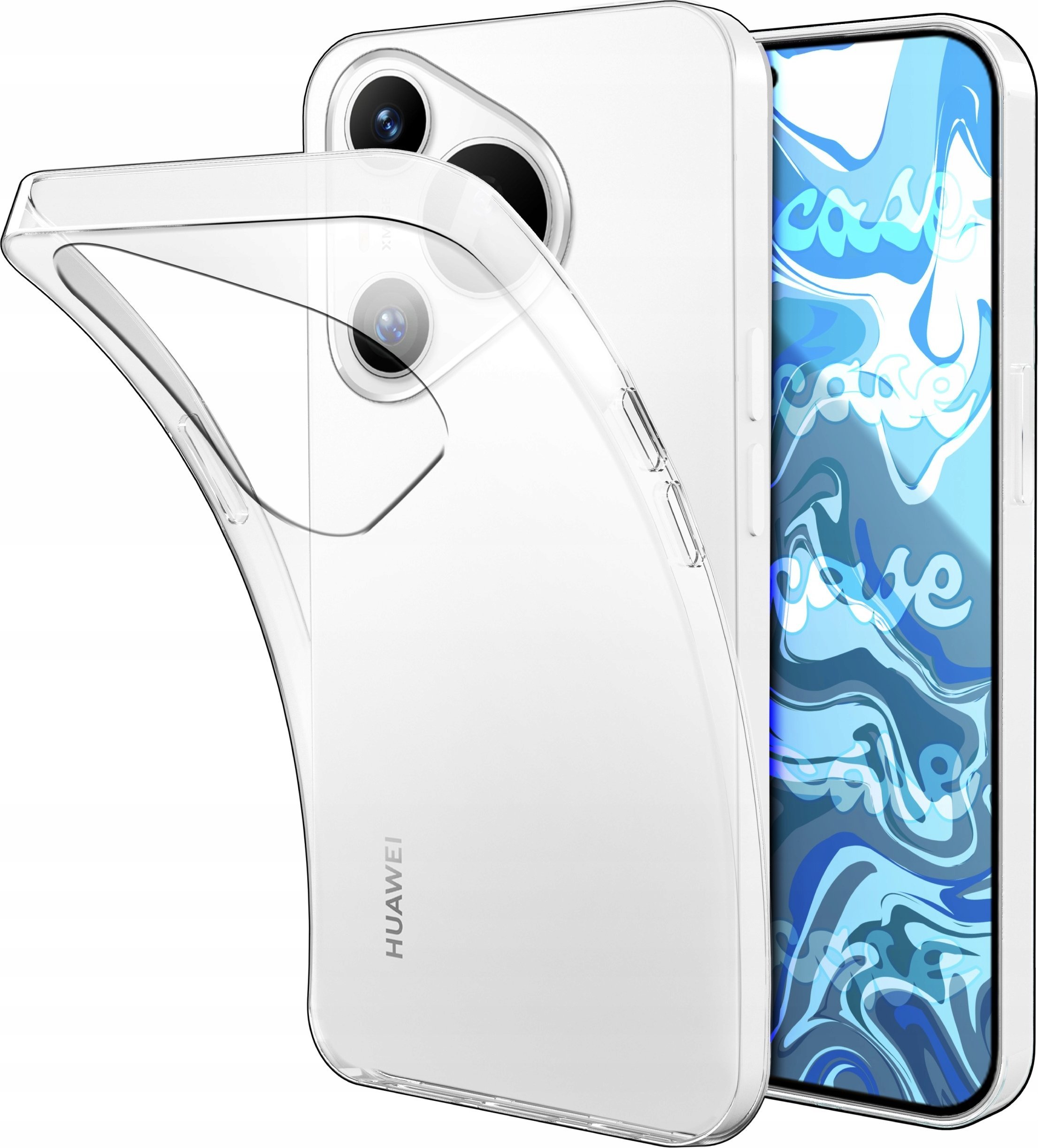 Hello Case ETUI DO HUAWEI PURA 70 GUMOWE OBUDOWA CASE SILIKON SLIM POKROWIEC COVER