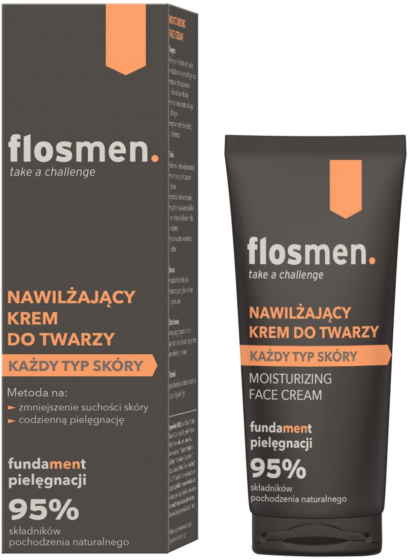 FlosLek Flosmen Nawilżający krem do twarzy do każdego typu skóry 50ml