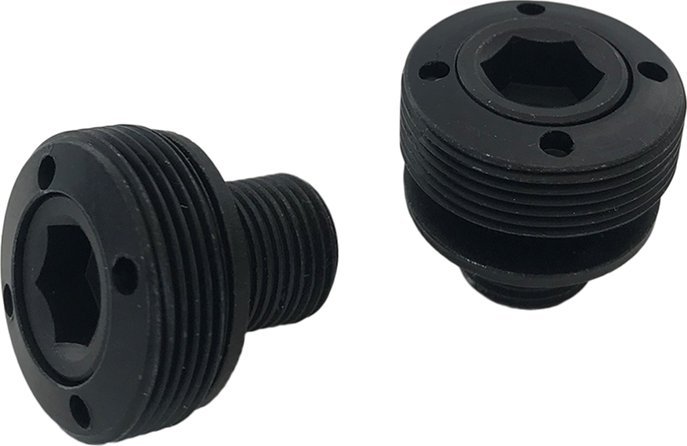 Śruba ramienia korby, M12, napędu Bosch (Classic+), ze ściągaczem, 2 szt.